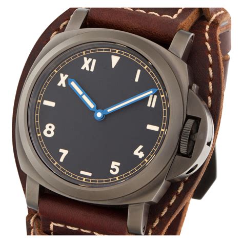 Panerai Luminor California 8 Days DLC Titanium Black Dial